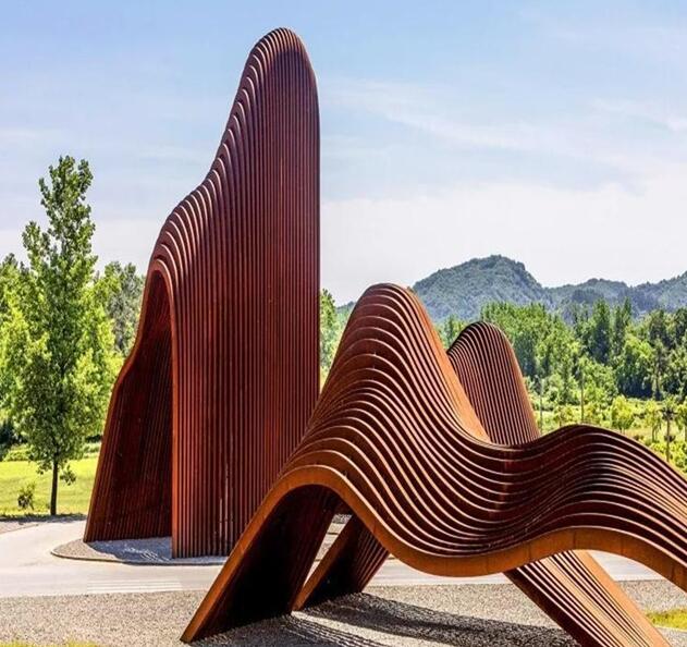 黄岩锈钢板造型