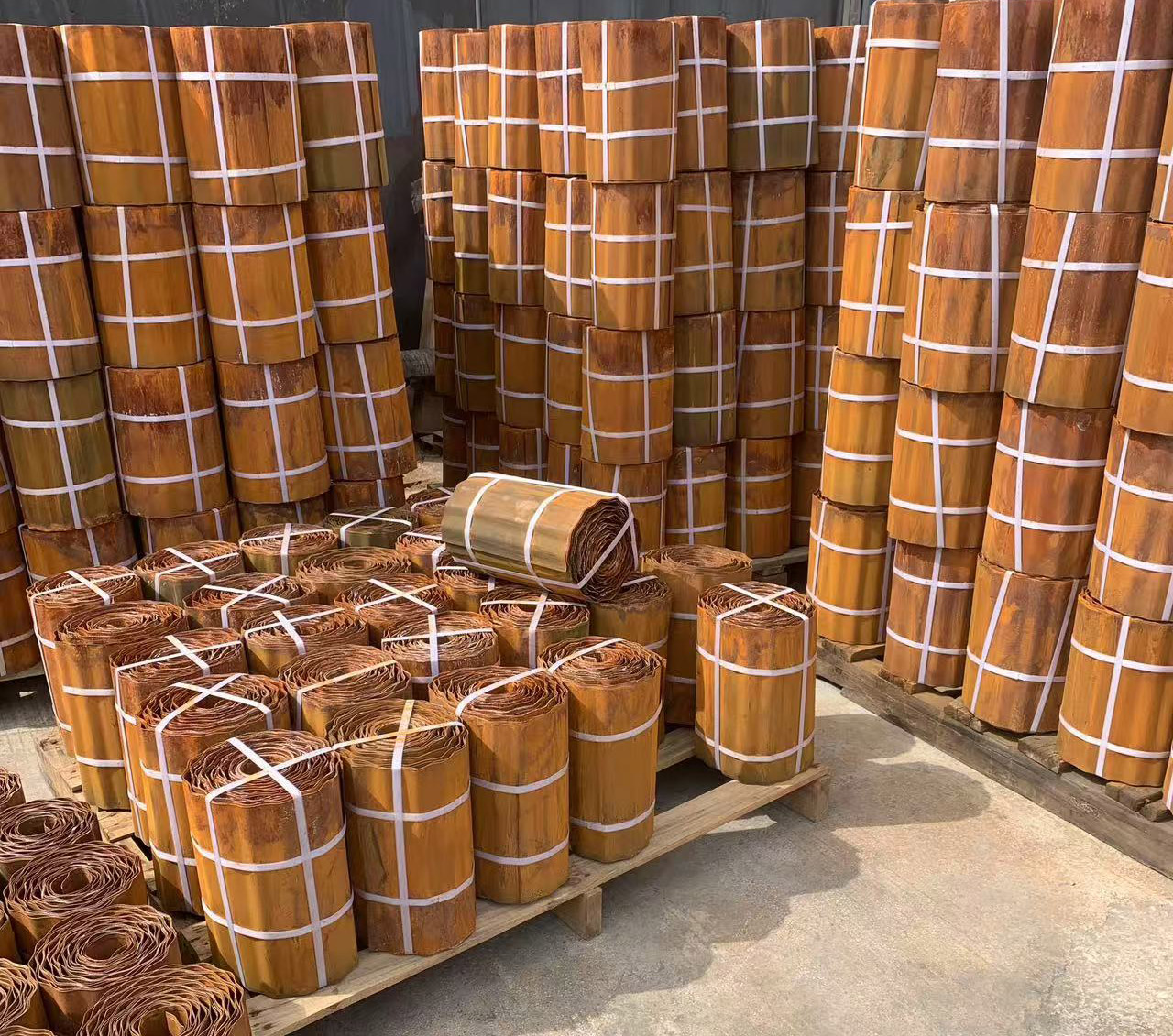 黄岩耐候钢花园围边